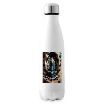 Enchanted Blocks - Insulated Water Bottle - white - Right