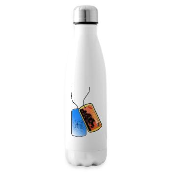 Erkennungsmarke FLORIDA Astronaut Strand Space - Isolierflasche - Weiß - Rechts