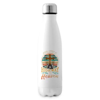 Highway to Heaven Cross - Isolierflasche - Weiß - Rechts