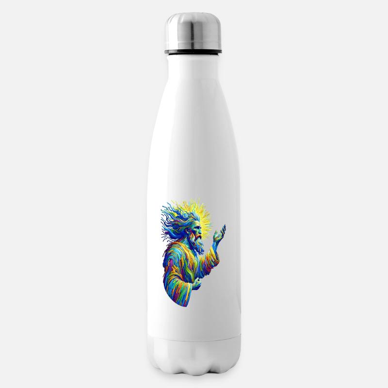 Vincent van Gogh Gott - Isolierflasche - Weiß