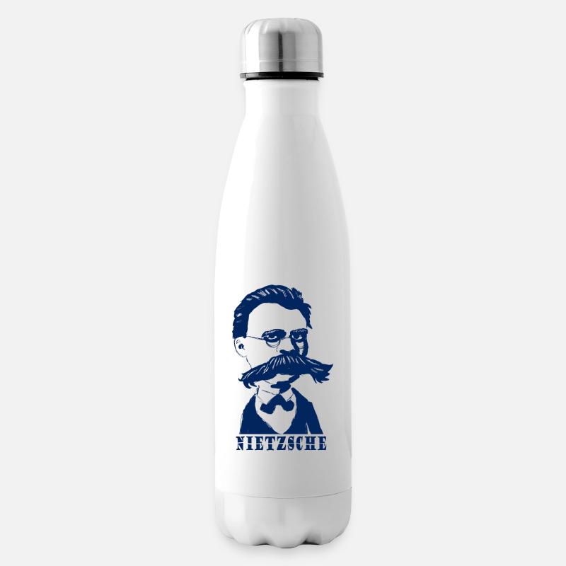 Nietzsche - Isolierflasche - Weiß