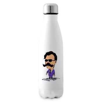Nietzsche - Insulated Water Bottle - white - Right