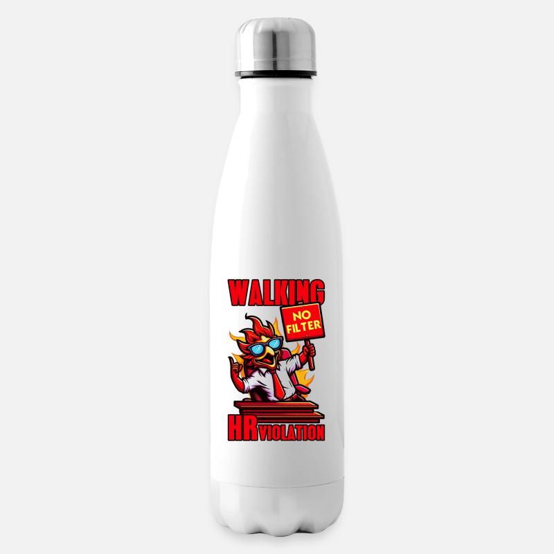 WALKING HR VERSTOSS, LUSTIG - Isolierflasche - Weiß