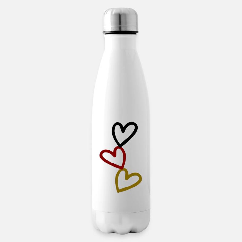 verknüpftes - Isolierflasche - Weiß