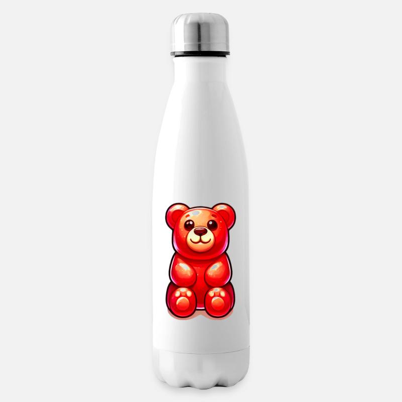 Nounours - Bouteille isotherme - blanc