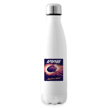 Apophis 13.04.2029 / Interstellar Object 99942 - Insulated Water Bottle - white - Right