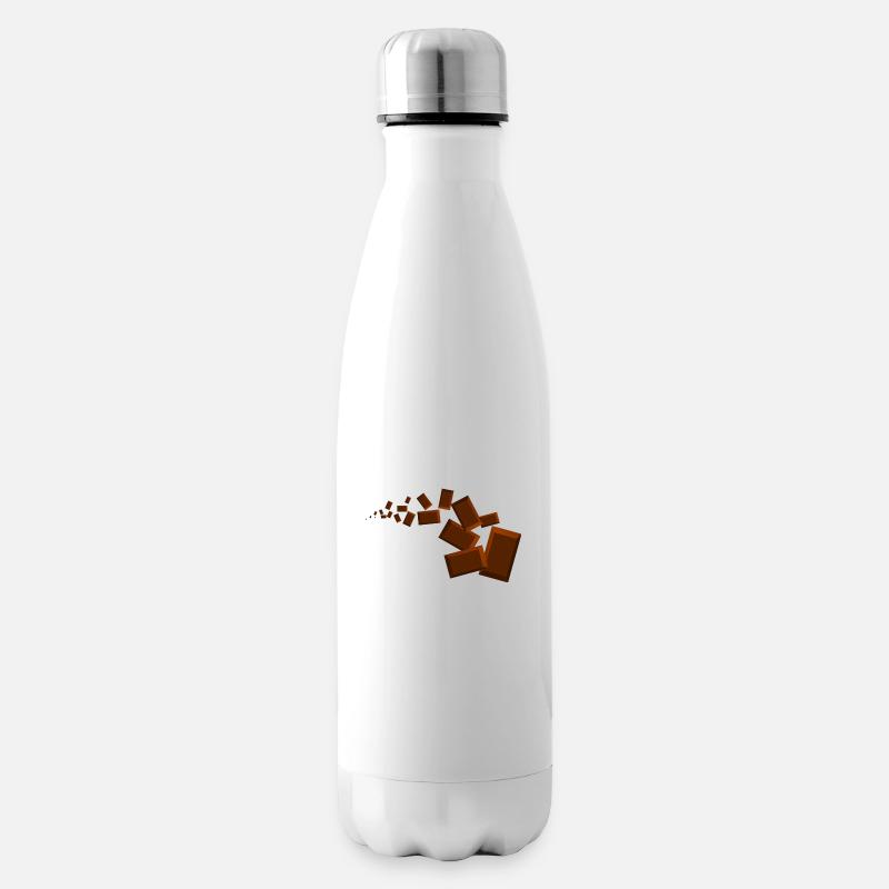 Schokolade - Isolierflasche - Weiß