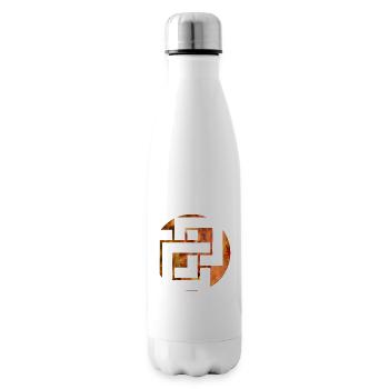 Serie Kreis der Geometrie - Isolierflasche - Weiß - Rechts