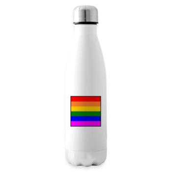 Rainbow - Insulated Water Bottle - white - Right