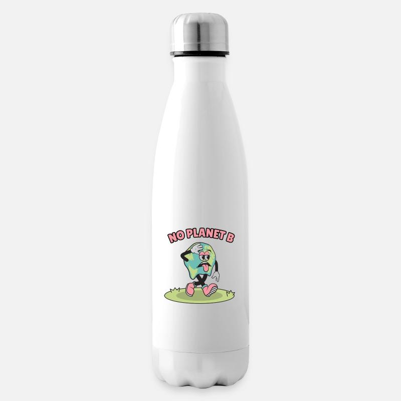 Pas de planète B - Bouteille isotherme - blanc