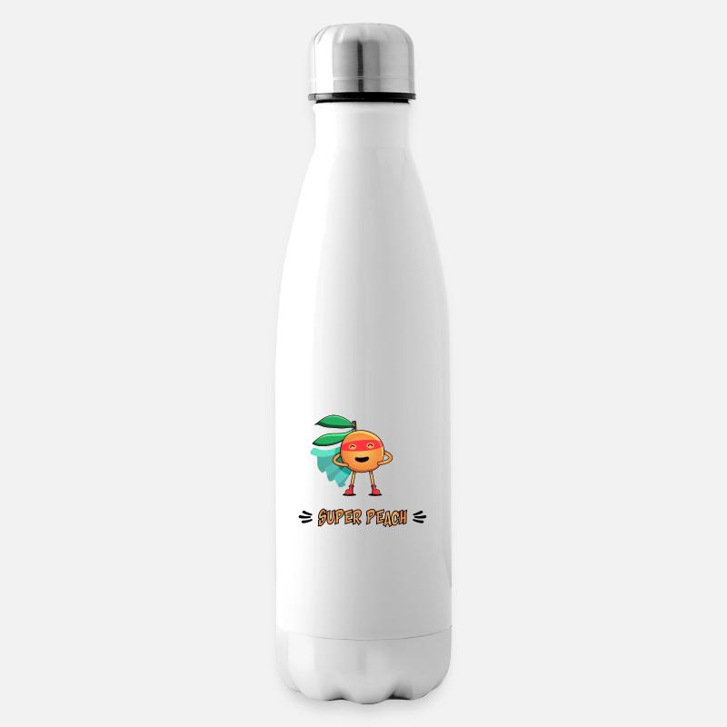 super peach - Bouteille isotherme - blanc