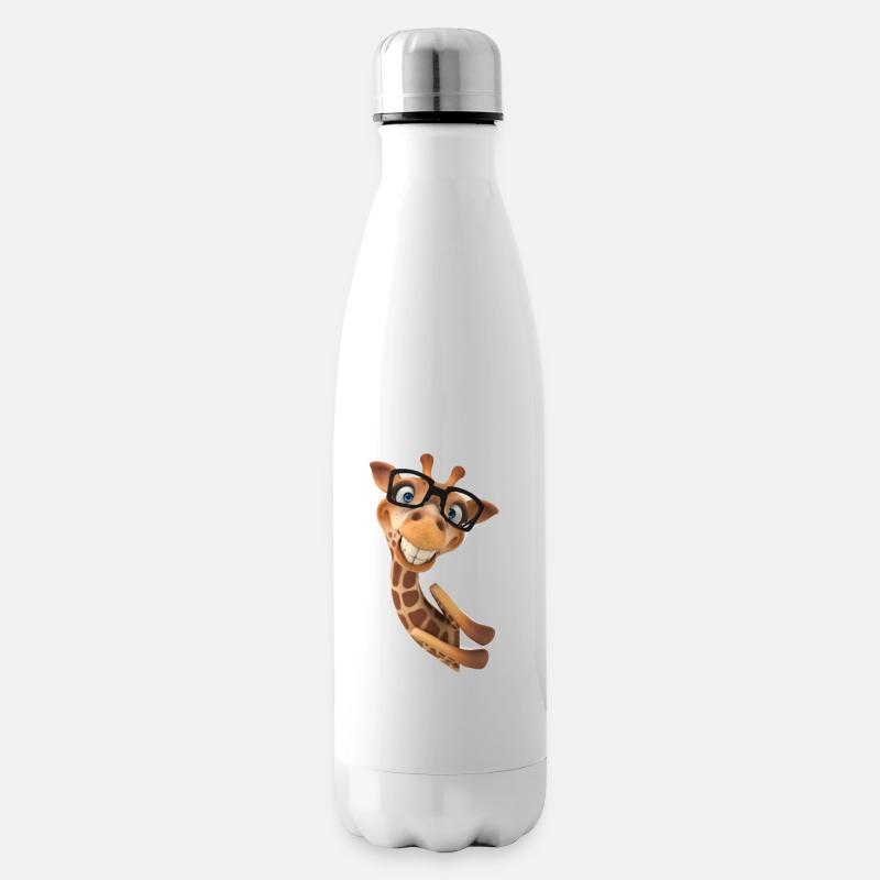animal - Bouteille isotherme - blanc