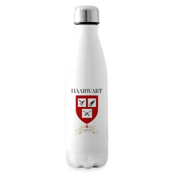 Haarwart University - Isolierflasche - Weiß - Rechts