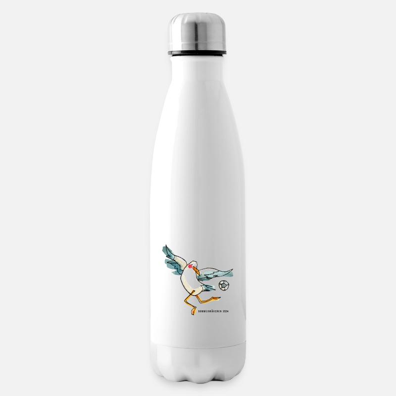 Fußball, Sommermärchen - Isolierflasche - Weiß