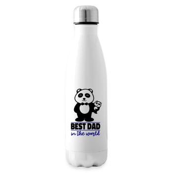 Bester Papa der Welt - Isolierflasche - Weiß - Rechts