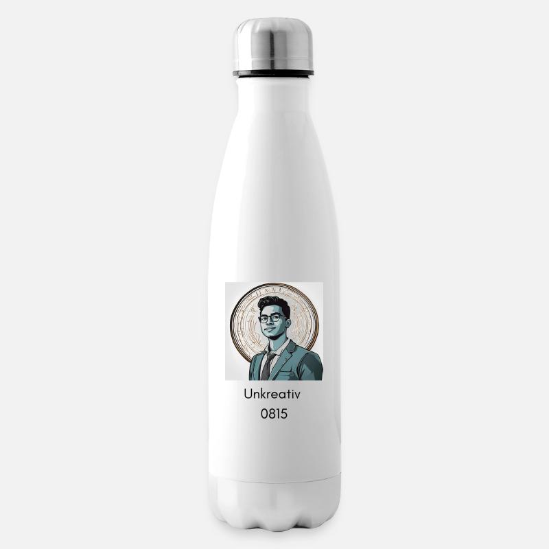 Manque de créativité 2 - Bouteille isotherme - blanc