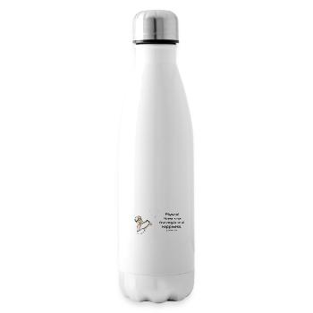 Physical Fitness - Insulated Water Bottle - white - Right