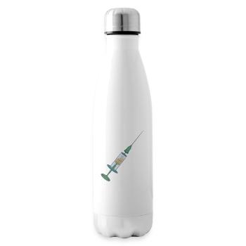 Syringe Vaccination Syringe Vaccination Vaccination - Insulated Water Bottle - white - Right