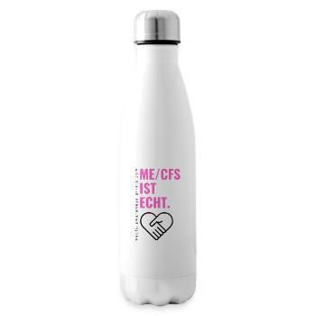 ME/CFS IST ECHT - pink edt. - Isolierflasche - Weiß - Rechts
