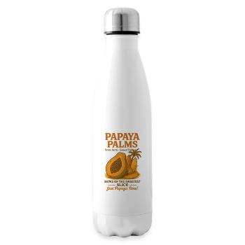 Papaya Palms Retro - Isolierflasche - Weiß - Rechts
