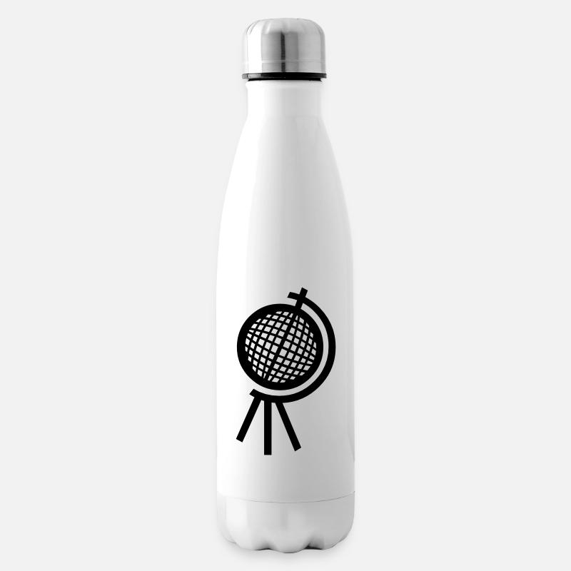 Globus - Isolierflasche - Weiß