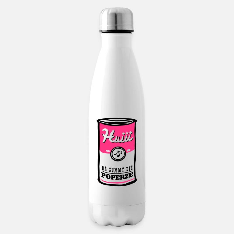 Poperze - Isolierflasche - Weiß