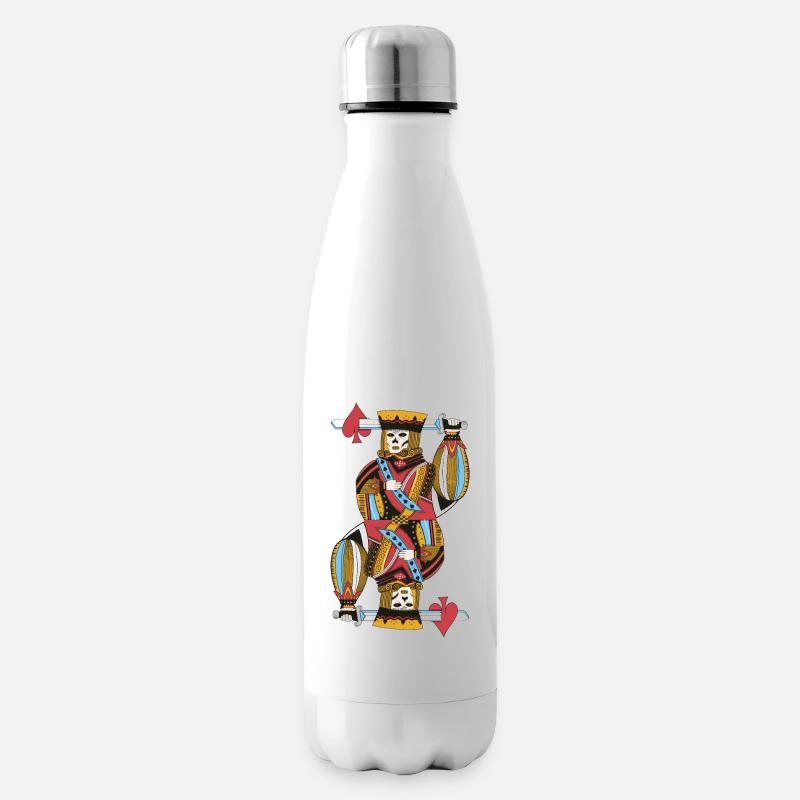 roi mort - Bouteille isotherme - blanc