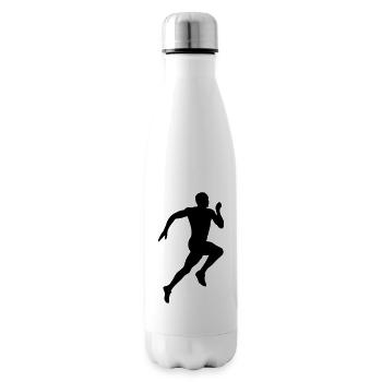 running - Isolierflasche - Weiß - Rechts