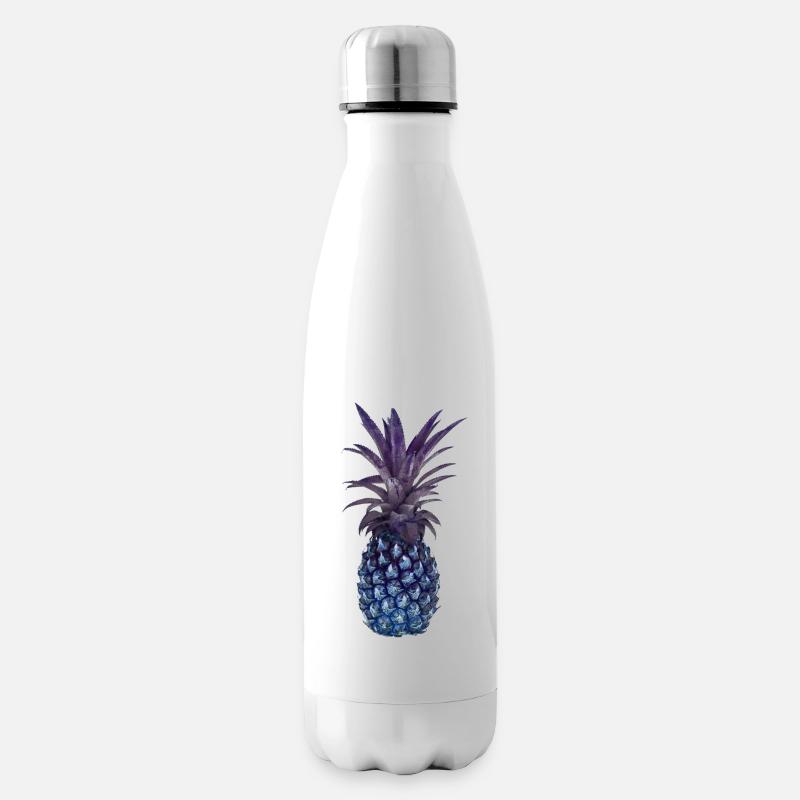 ananas - Isolierflasche - Weiß