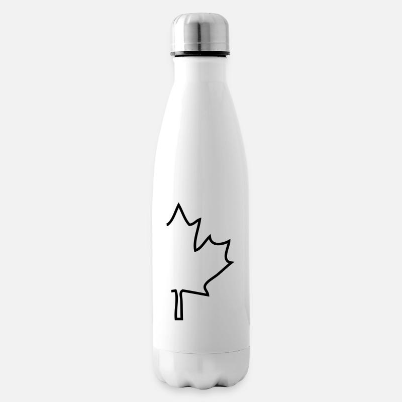 canada - Insulated Water Bottle - white