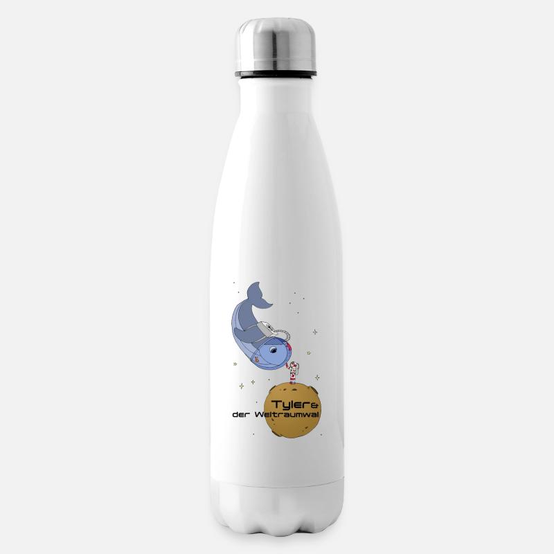 Tyler und der Weltraumwal - Isolierflasche - Weiß