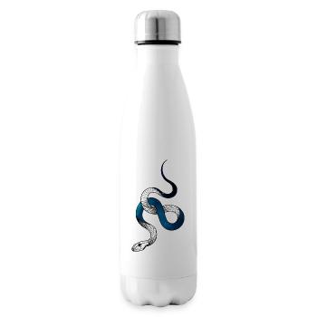 Serpent cosmos - Bouteille isotherme - blanc - Droite