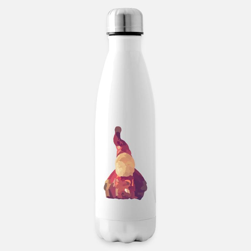 Weihnachtsmann - Isolierflasche - Weiß