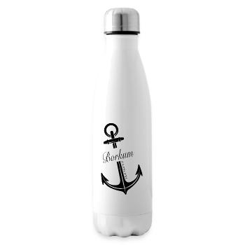 Borkum - Isolierflasche - Weiß - Rechts