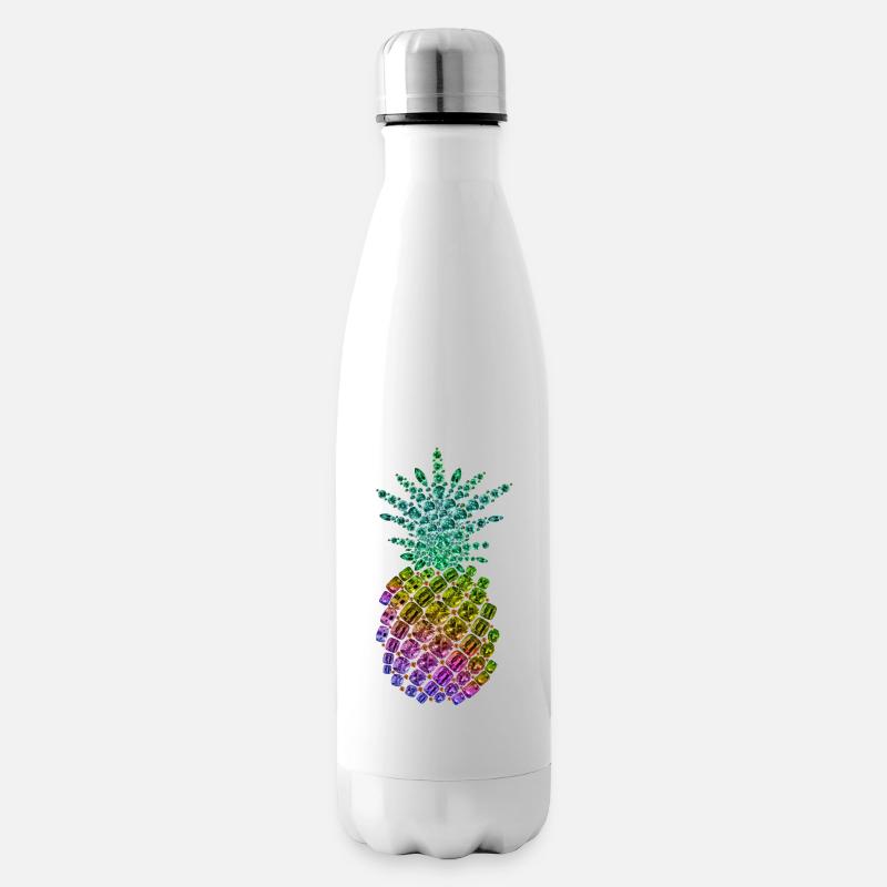 Edesletine Ananas - Isolierflasche - Weiß