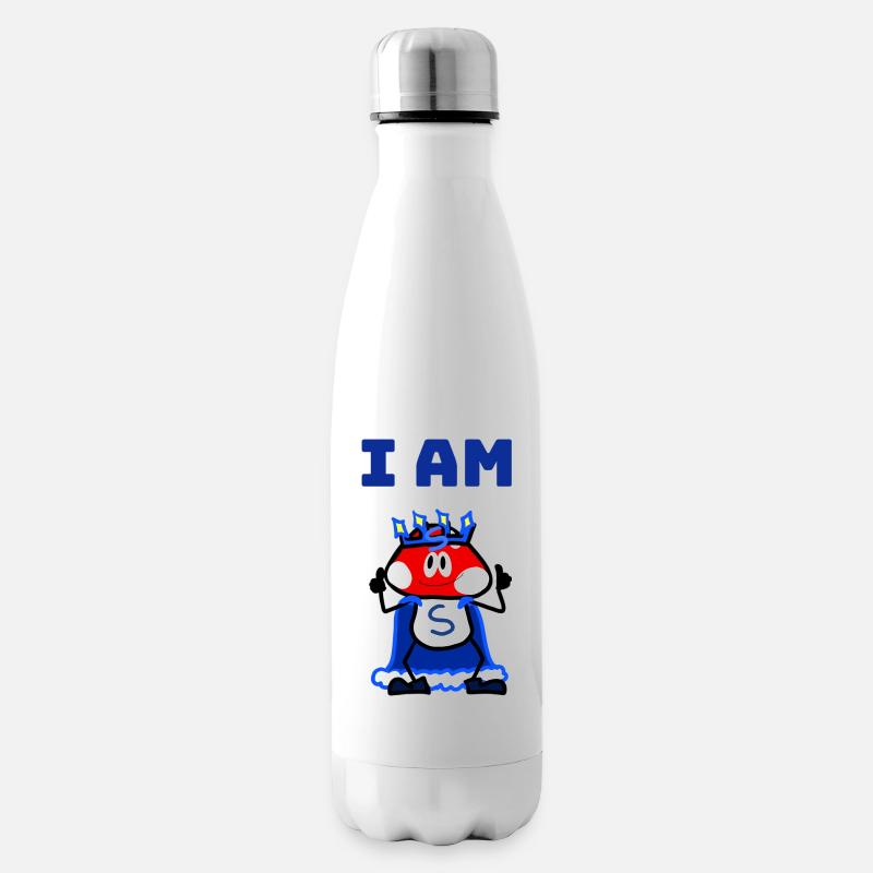 I am S! - Isolierflasche - Weiß