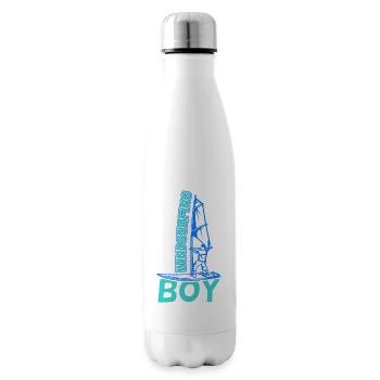 Windsurfer Boy - Insulated Water Bottle - white - Right