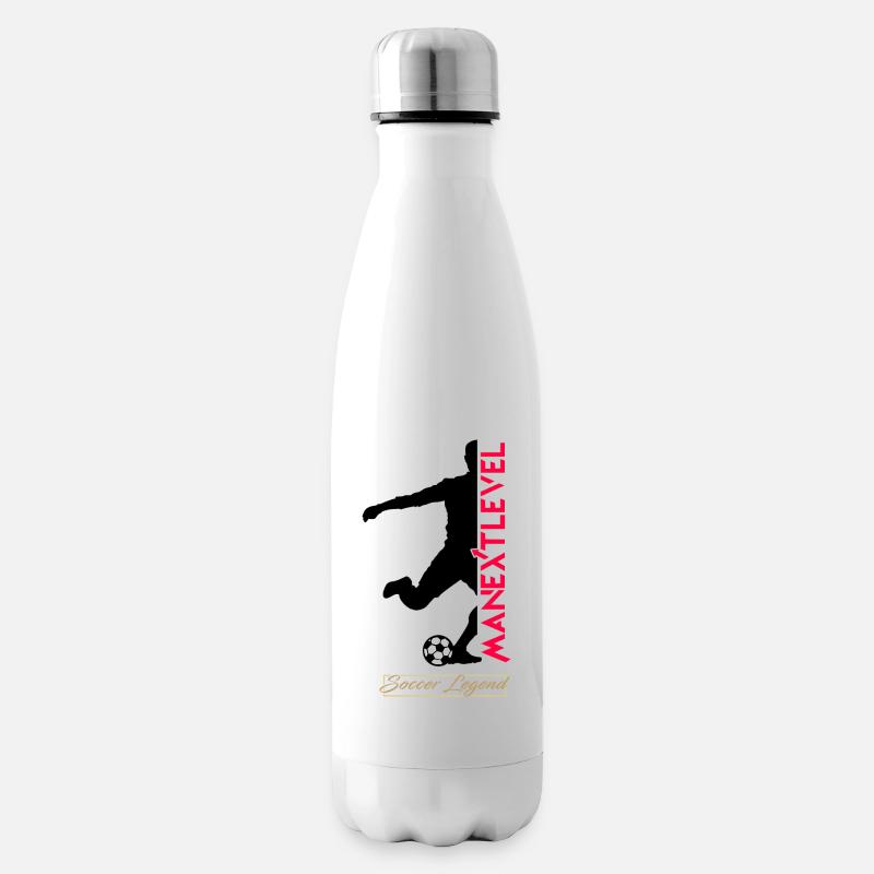 Soccer Legend - Isolierflasche - Weiß