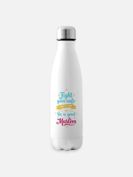 Sei gut - Isolierflasche - Weiß