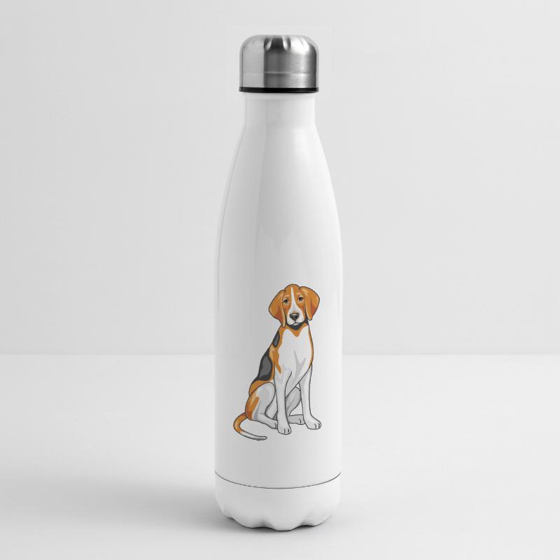 Sitting foxhound Insulated Water Bottle