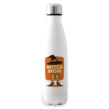 Hexe Mama Halloween Kostüm Lustiger Spruch - Isolierflasche - Weiß - Rechts