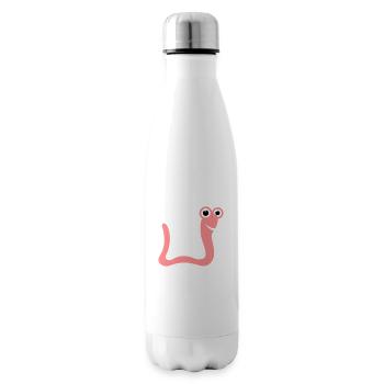 Wurm Schlange - Isolierflasche - Weiß - Rechts