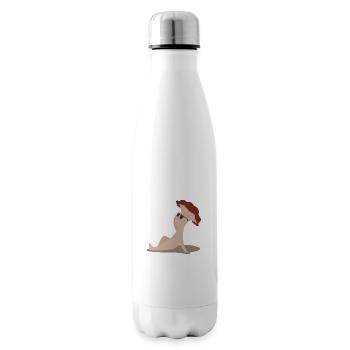 Sonnenbaden - Isolierflasche - Weiß - Rechts