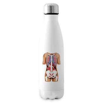 Position organes - anatomie humain corps humain - Bouteille isotherme - blanc - Droite