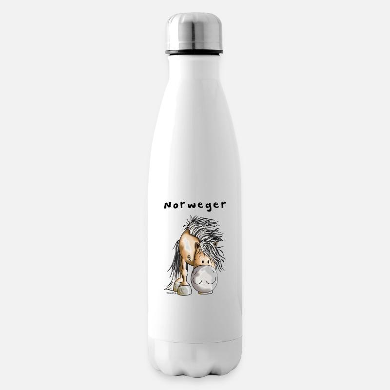 Süßer Norweger - Isolierflasche - Weiß