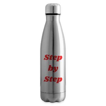 Schritt für Schritt Typografie - Isolierflasche - Lightsilver - Rechts
