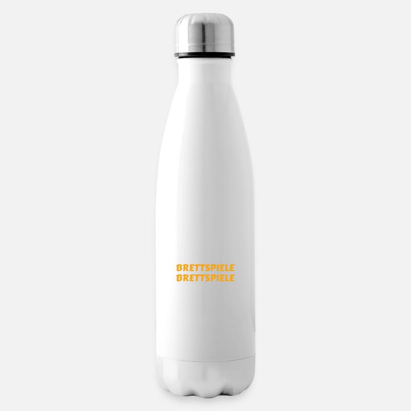 scheisstag geschenk geburtstag Brettspiele - Isolierflasche - Weiß