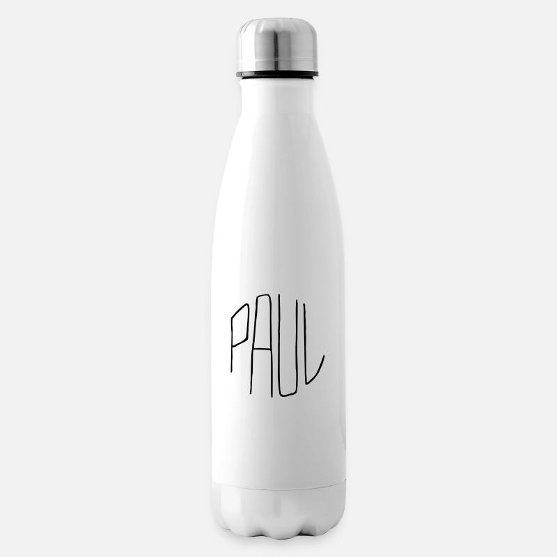 Paul Geschenk - Isolierflasche - Weiß