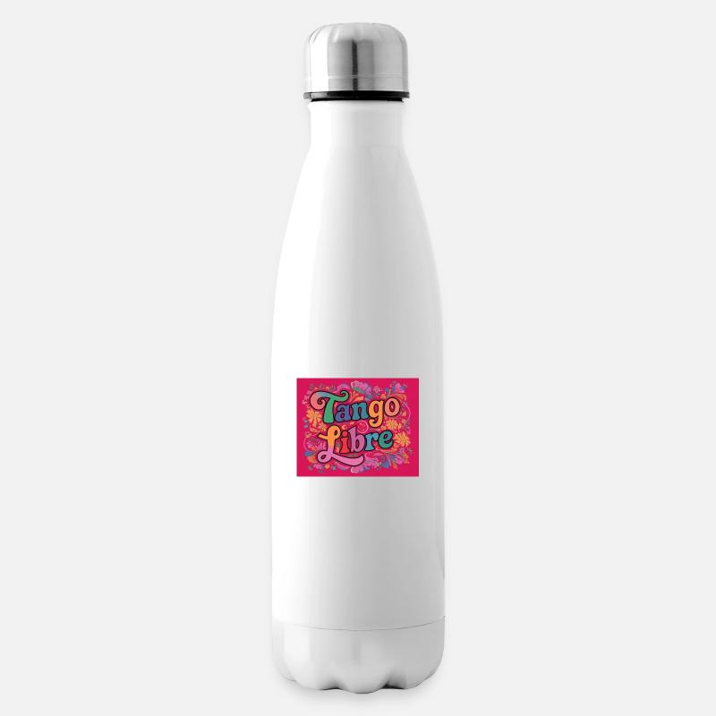 TANGO LIBRE - Insulated Water Bottle - white