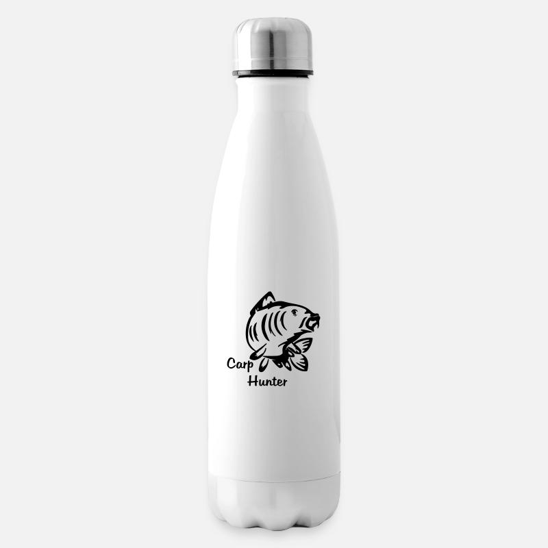 Carp Hunter - Isolierflasche - Weiß